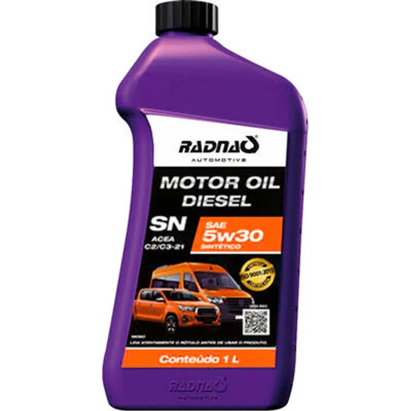 Óleo Lubrificante Radnaq Diesel SN 5W30 1L