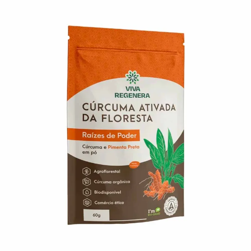 Cúrcuma com Pimenta Viva Regenera 60g