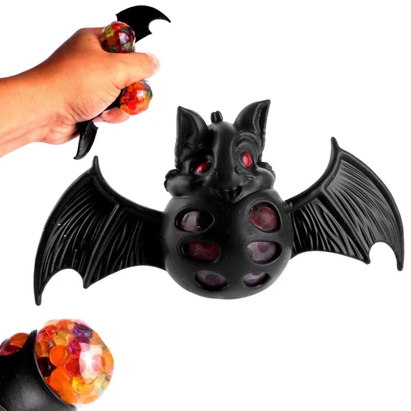 Morcego 8cm Anti Stress Bubbles Preto Brinquedo De Esmagar