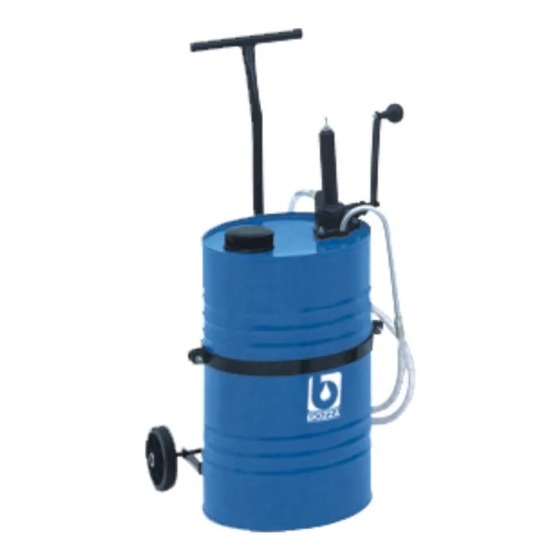 Bomba Manual para Óleo 50L Metálica - Bozza - BOZZA