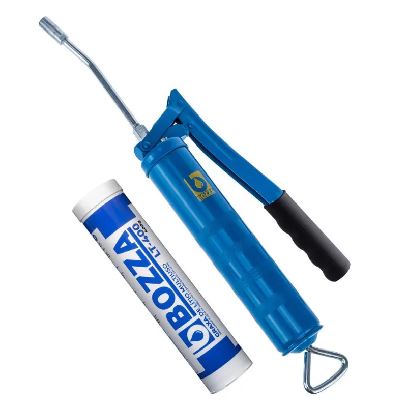 Bomba Manual Para Graxa Com Cartucho De Graxa 400GR - 7029-GRX - 12.210.0088 - Bozza - BOZZA