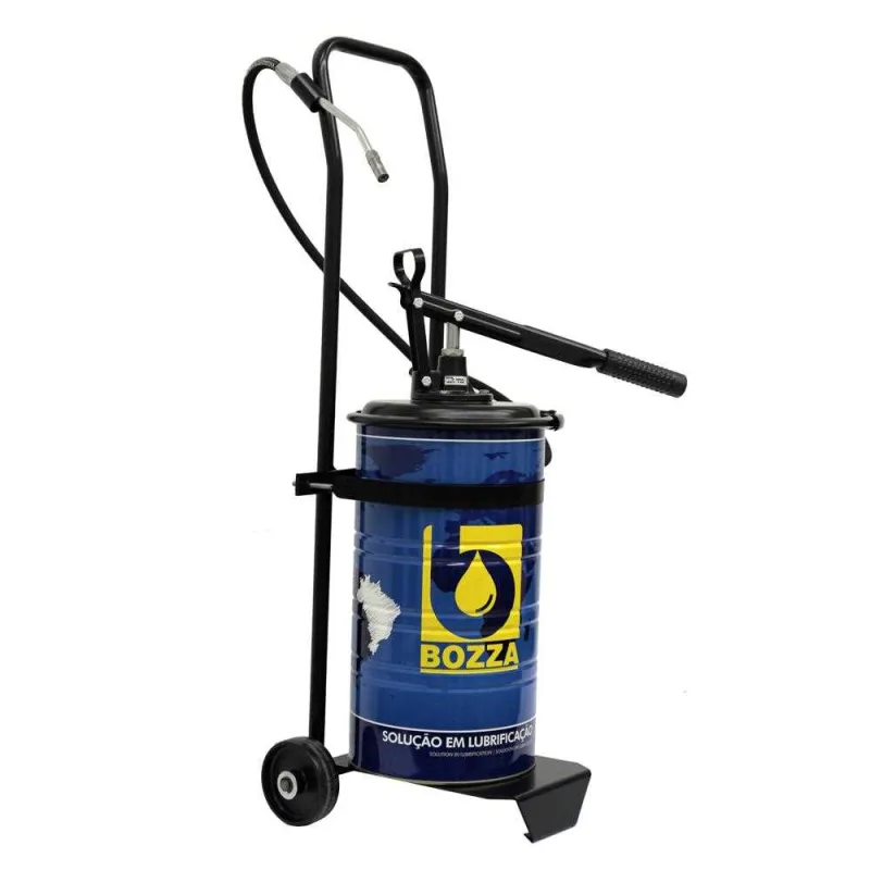 Bomba Graxa Manual com Carrinho 8620-G3 - Bozza - BOZZA