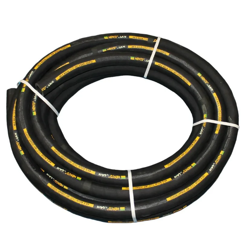 Mangote Borracha Fx.amarela Ar E Água Forte 1.1/2 300psi 15m