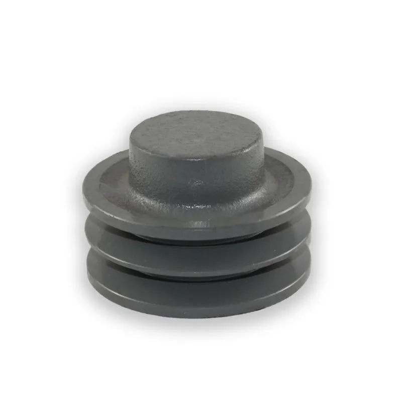 Polia De Ferro Fundido 130mm 2 Canais Perfil A
