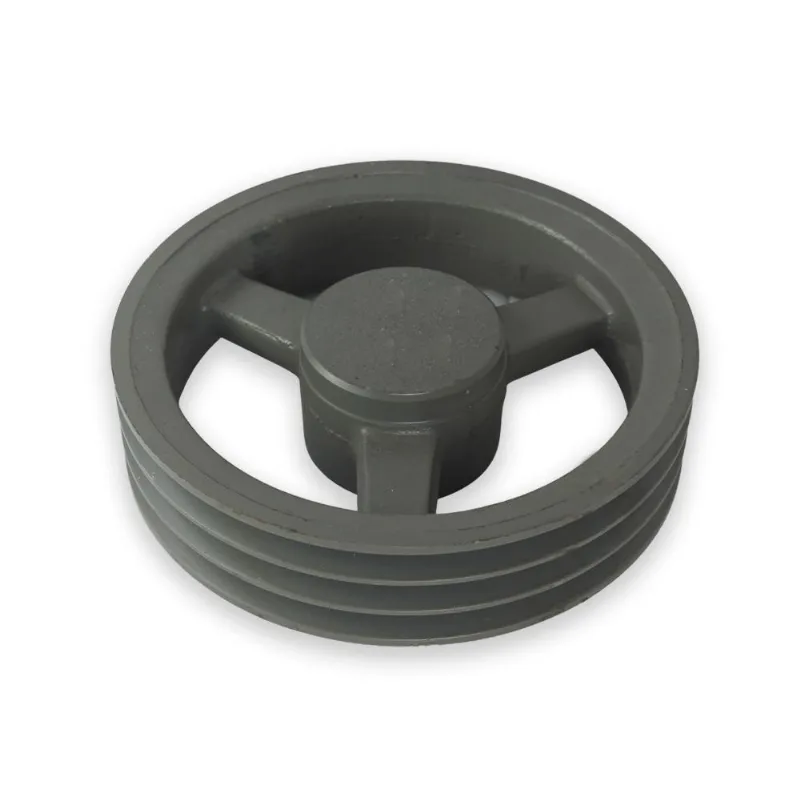 Polia De Ferro Fundido 190mm 3 Canais Perfil B