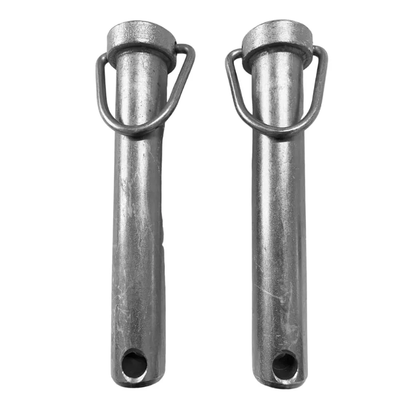 Pino De Engate 1" X 250mm Com Argola 2 Peças