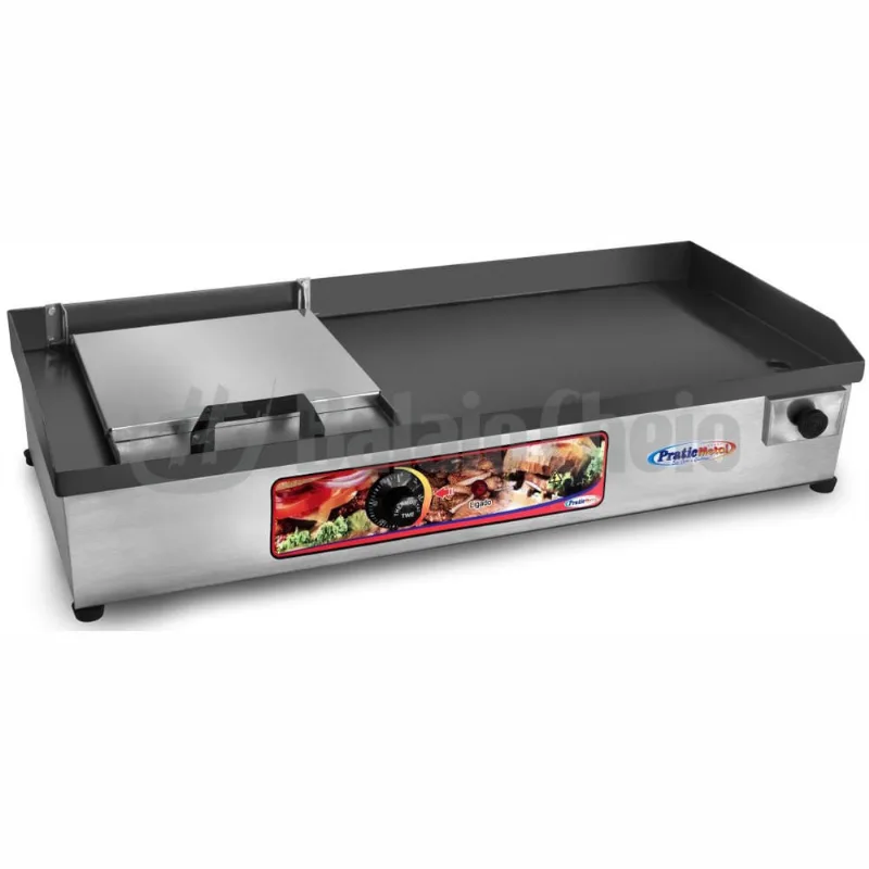 Chapa de Lanche Sanduicheira com Prensa Elétrica 70x30 127v