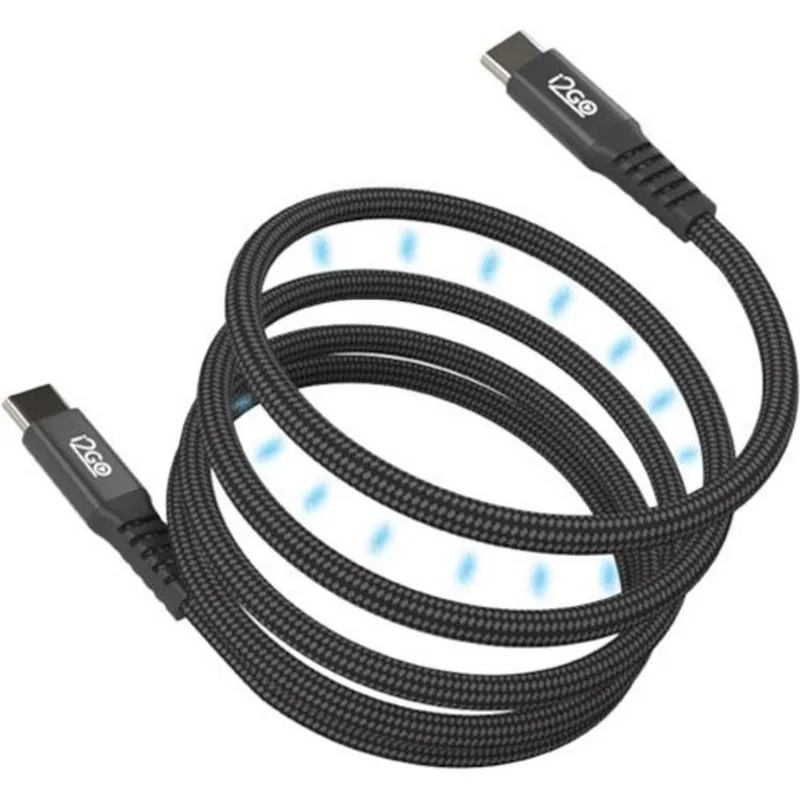 Cabo USB-C Magnetic I2GO 60W 3A 1,2M Preto