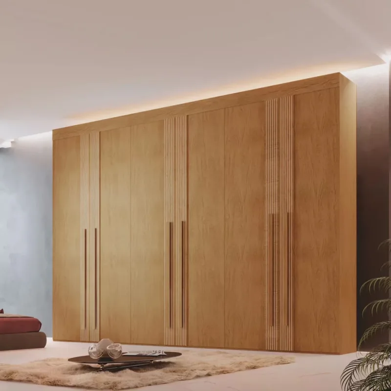 Guarda-Roupa Roupeiro Mdf 6 Portas 6 Gavetas Istambul Rufato - Não Disponível - Móveis