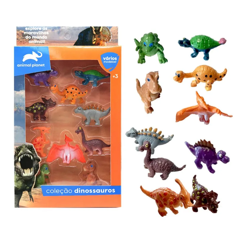 Mini Figura - Coleção Dinossauros Blister P - Animal Planet - Ebn