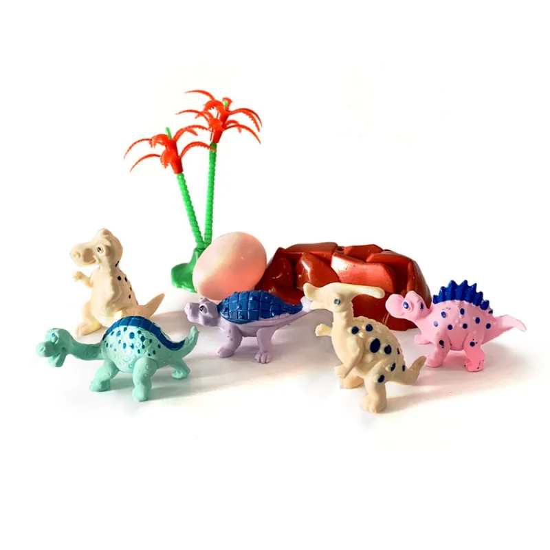 Conjunto de Mini Figuras - Animal Planet - Coleção Dinossauros II - Ebn