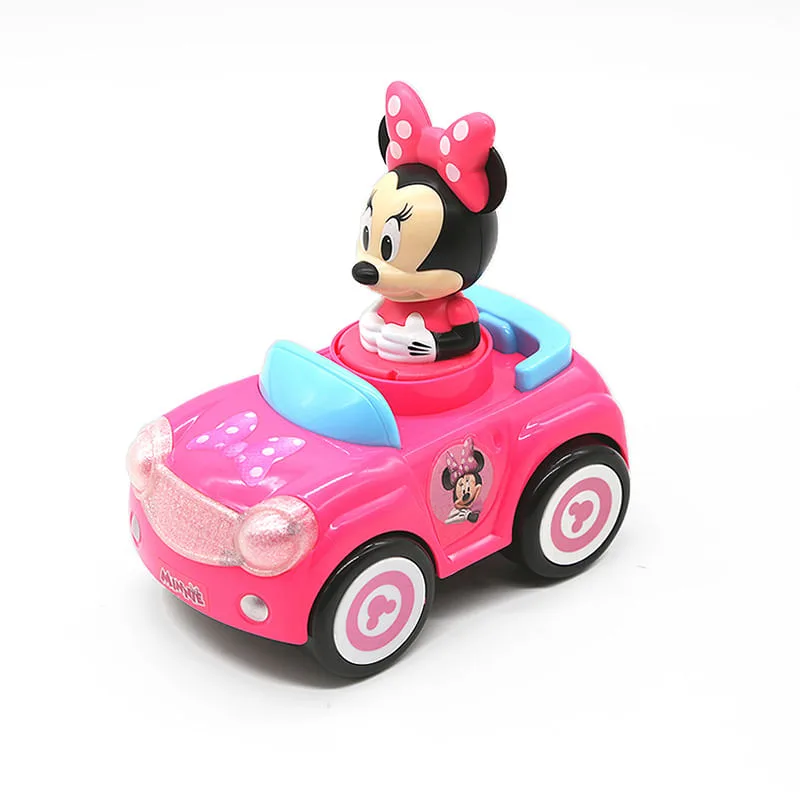 Mini Veículo com Luzes e Sons - Disney - Minnie - Pressiona e Vai - EBN - Disney - Brinquedos
