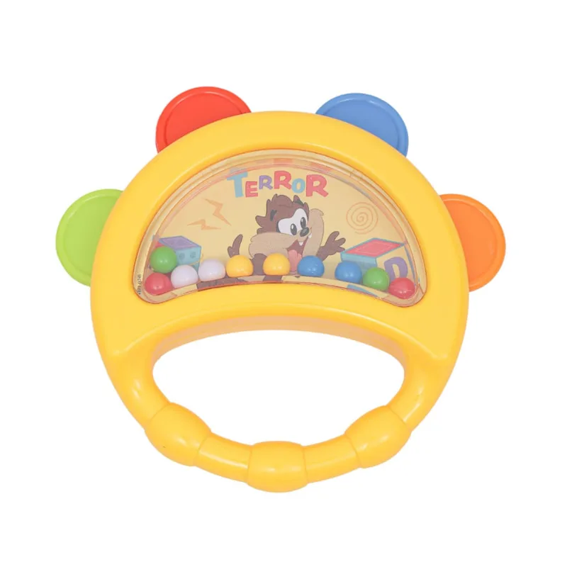 Chocalho Para Bebê Pandeirinho Brinquedo Som Pandero Musical