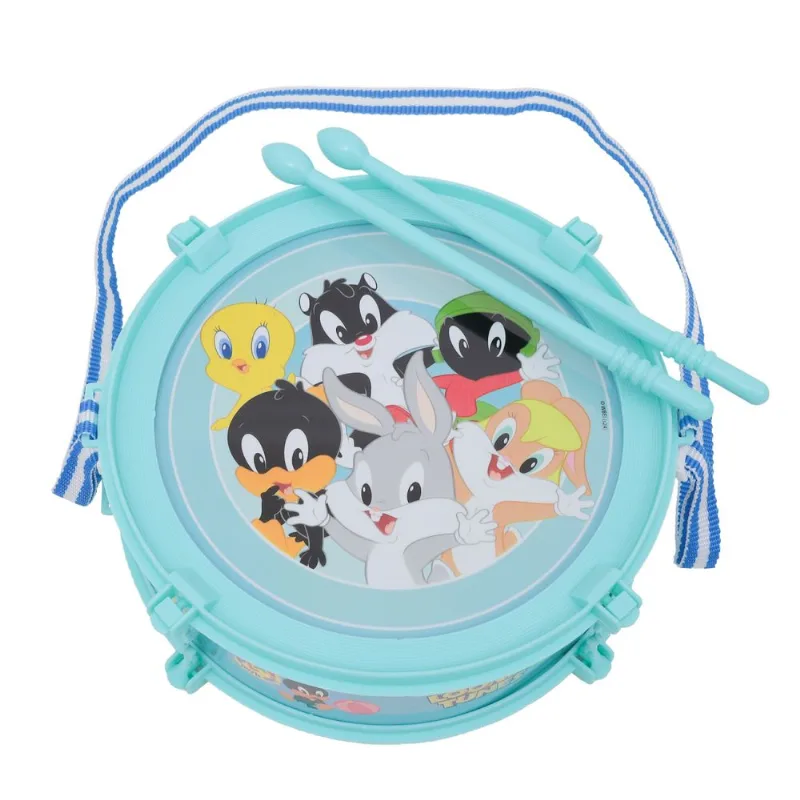 Brinquedo Tamborzinho Looney Tunes Baby Warner +1