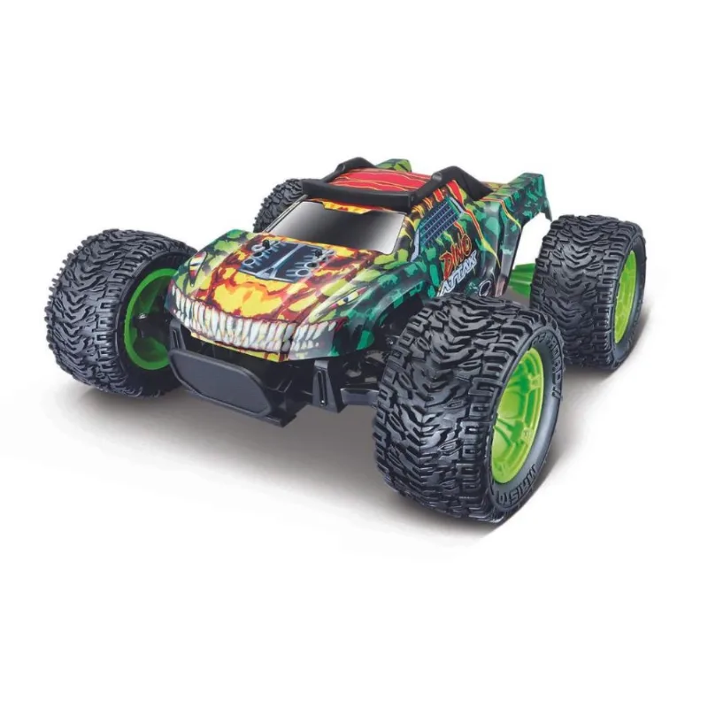 Carrinho de Controle Remoto - Dino Attak - Hobby Elite Off Road - Maisto - Verde