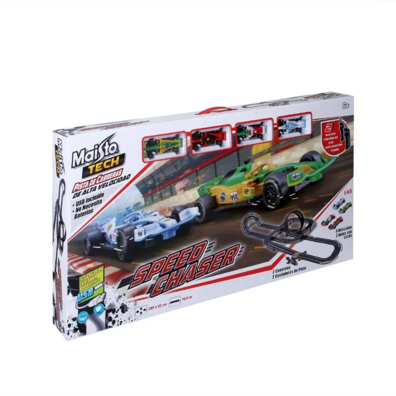 Pista de Percurso - Pista Slot Car - Speed Chaser - Champion F1 - Maisto