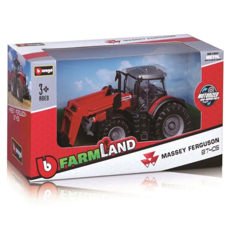 Carrinho - Farm Family - Tractor - W/ Front Loader Asmt. 2 - Maisto