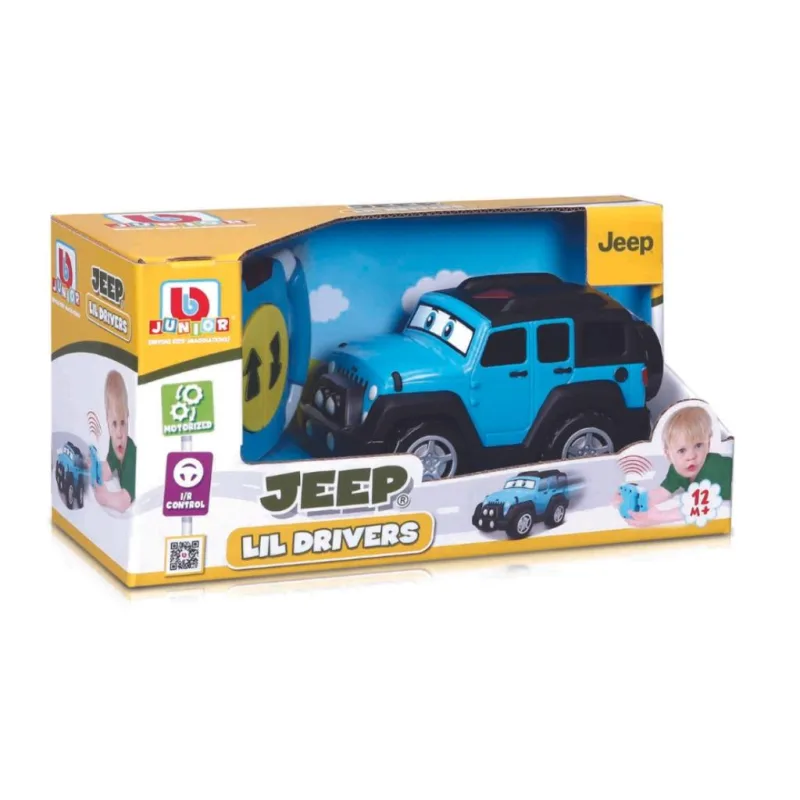 Carro com Controle Remoto - Jeep Lil Drivers Wrangler - Maisto - Bburago - Brinquedos