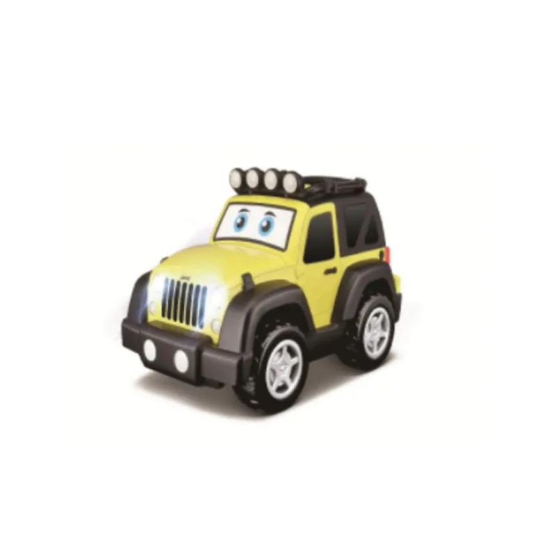 Mini Veiculo - BbJúnior - Jeep Light & Sound - Amarelo - Maisto