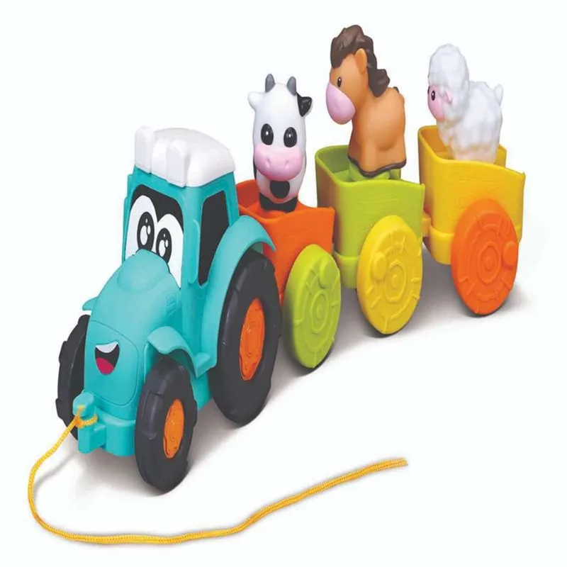 Trator De Brinquedo - Bb Junior - Puxe E Leve - Maisto