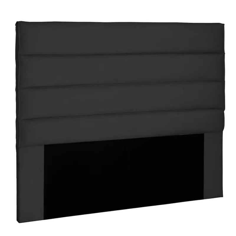 Cabeceira King Estofada Pallazio La Italiana Suede Preto - Não Disponível