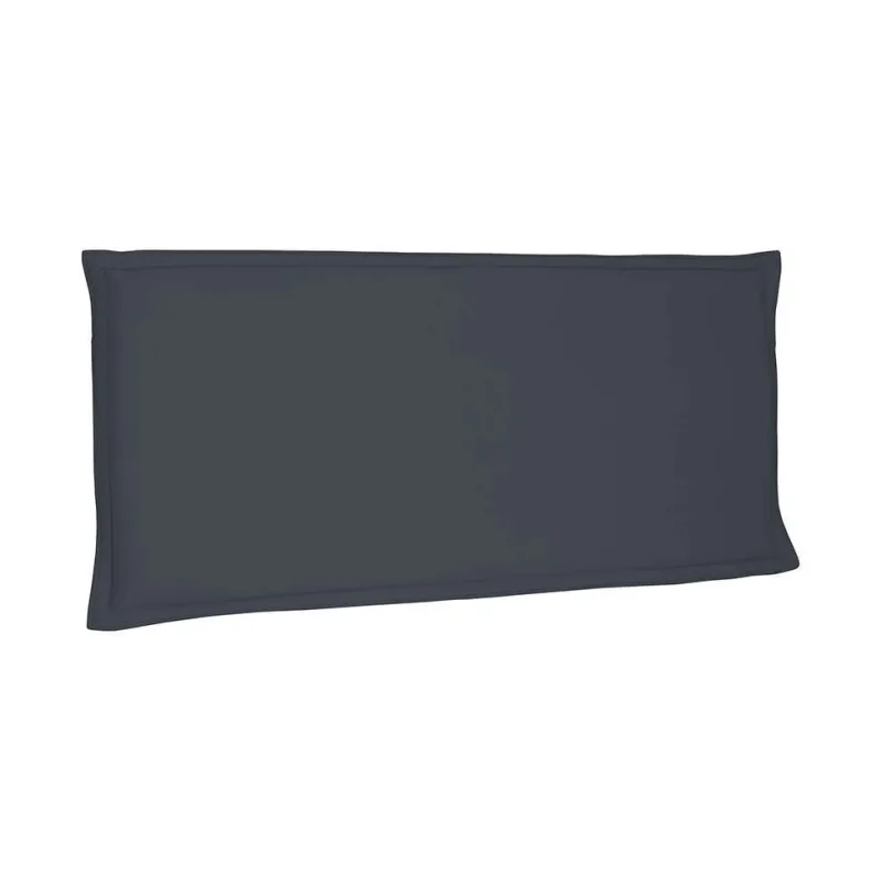 Cabeceira King Estofada Veneza Suede Cinza Escuro - Não Disponível - Móveis