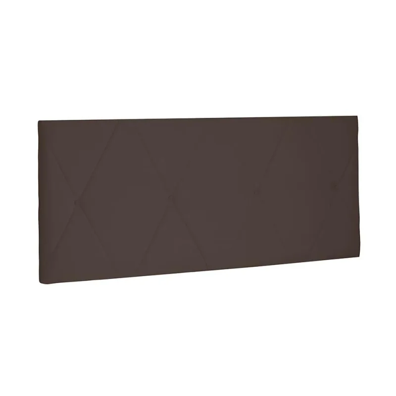 Cabeceira King Estofada Spezzia Decor Aquilla Suede Café - Não Disponível