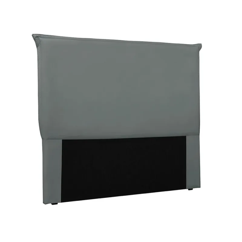 Cabeceira King Spezzia Decor Veneza Veludo Cinza - Não Disponível - Móveis