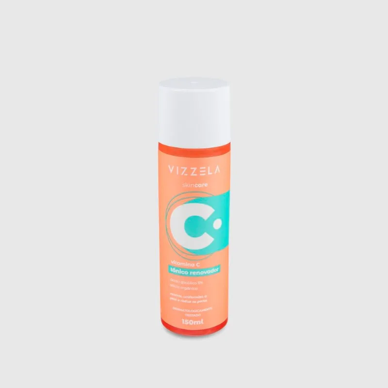 Tônico Renovador Vitamina C Vizzela 150ml