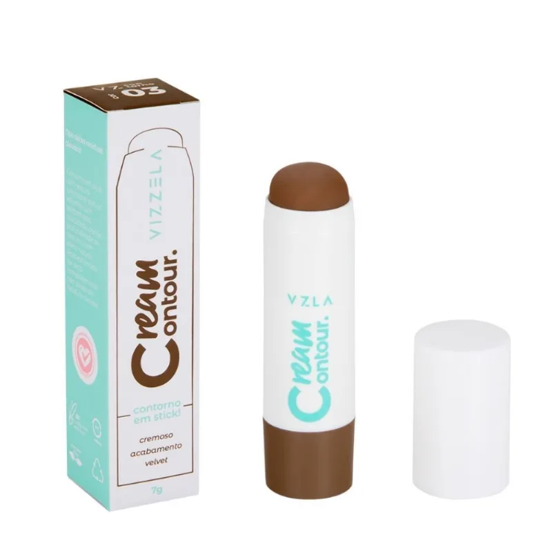 Contorno Stick Cream Contour Cor 3 Vizzela - 7g - Vizzela