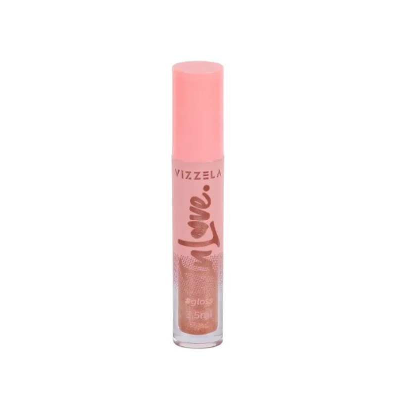 Gloss In Love Cor 08 Docinho Vizzela - 3,5ml - Vizzela