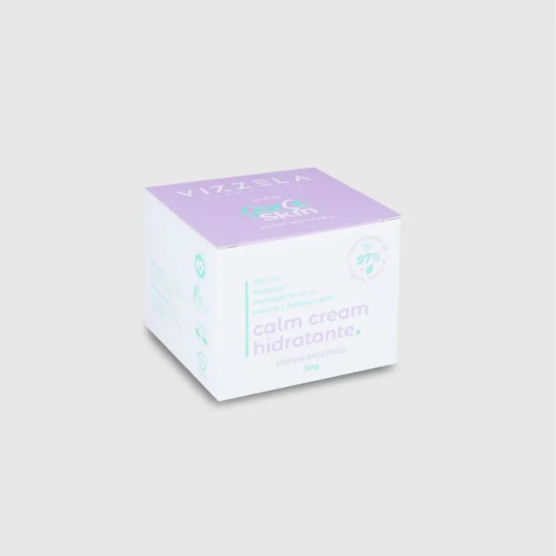 Calm Cream Hidratante Sense Skin 50g - Vizzela - Vizzela