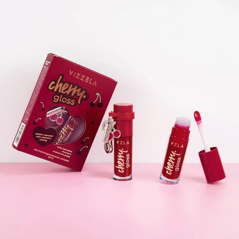 Lip Cherry Gloss 6ml - Vizzela