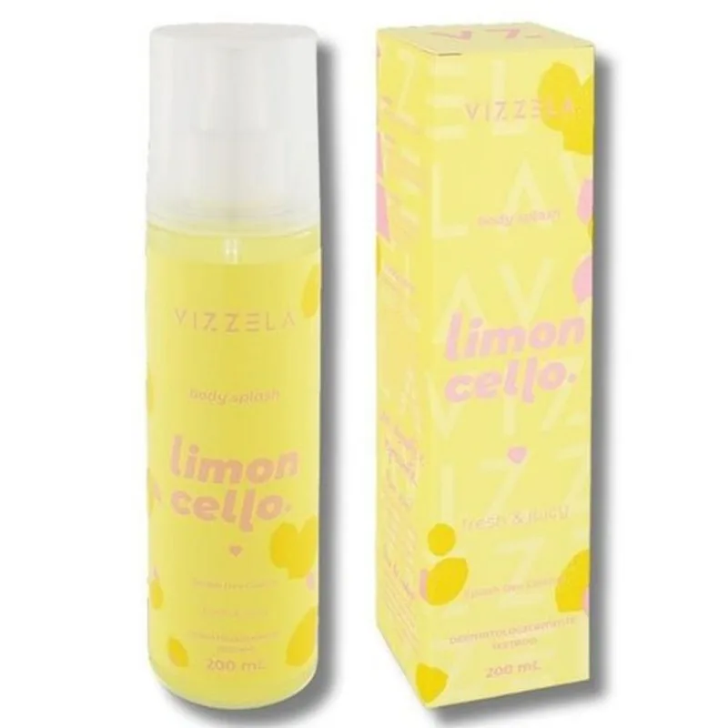 Body Splash Vizzela Limoncello 200ml