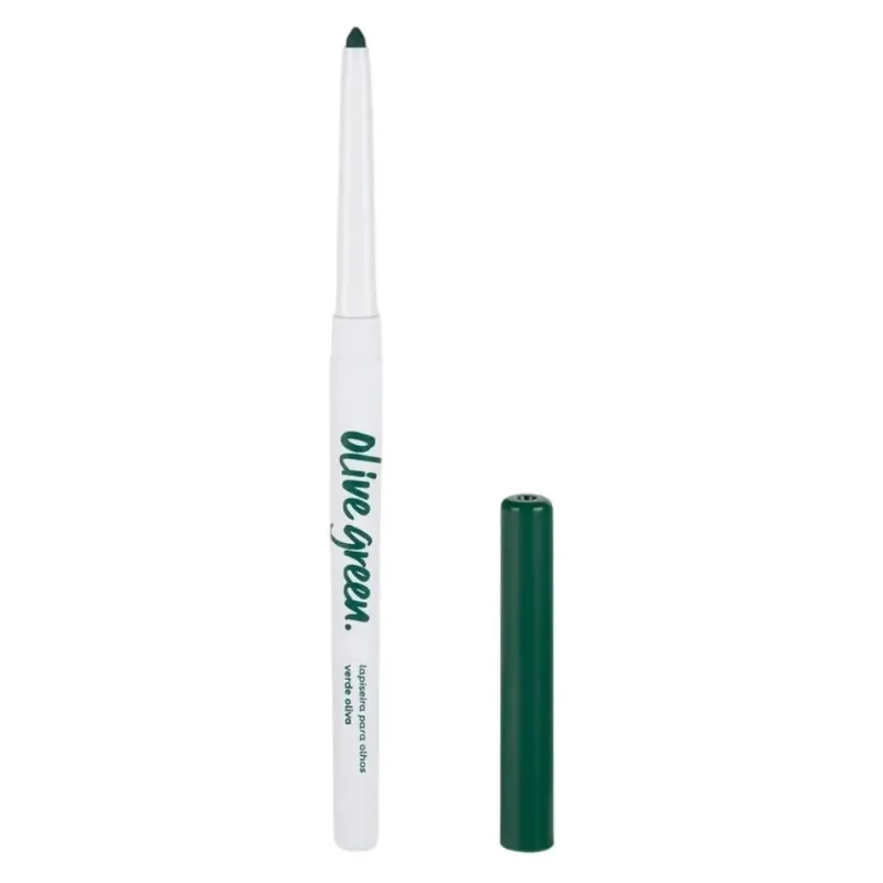 Lapiseira Para Olhos Vizzela Verde Oliva Efeito Metalizado - Vizzela
