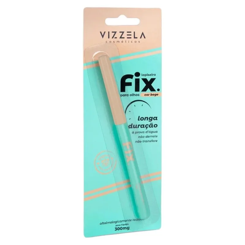 Lapiseira Para Olhos Fix Vizzela Cor Bege 300mg - Vizzela