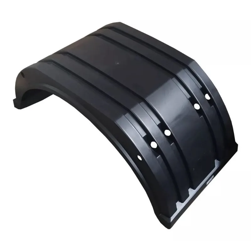 Paralama Tração 3/4 Plataforma Guincho Caminhão Cor: Preto
