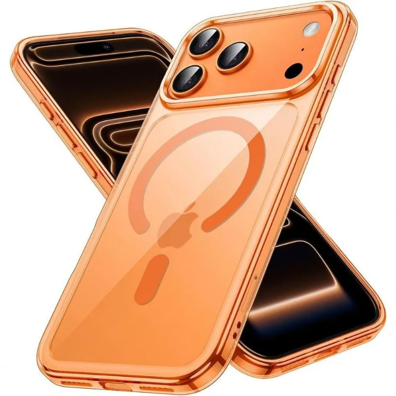 Capa Magnética Iphone 17 Pro Max 6,9 Magsafe Prova De Choque