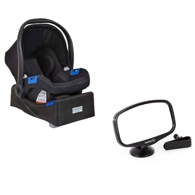 Bebê Conforto Touring X e Base Com Espelho 2 em 1