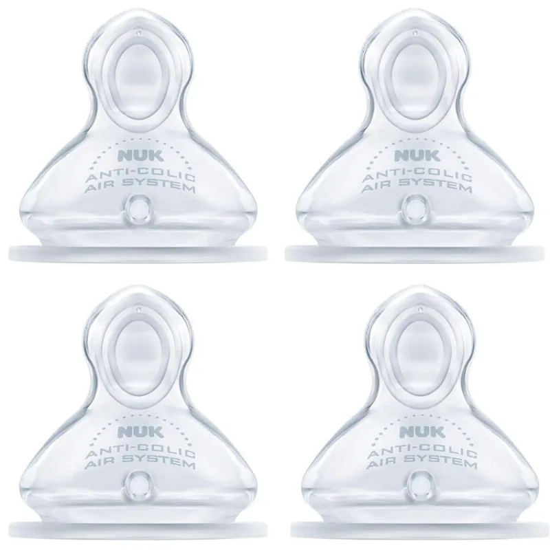 Bicos First Choice Advanced Tam.1 (0-6M) 4 Unid - Nuk