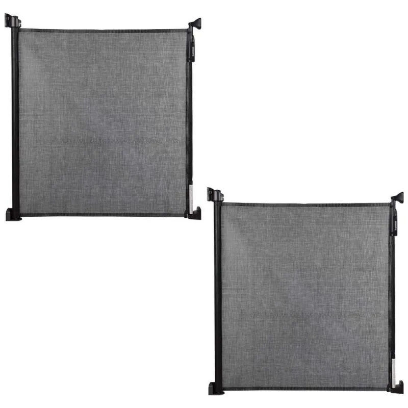 Kit 2 Grades De Segurança Rolling Gate Black - Safety 1st