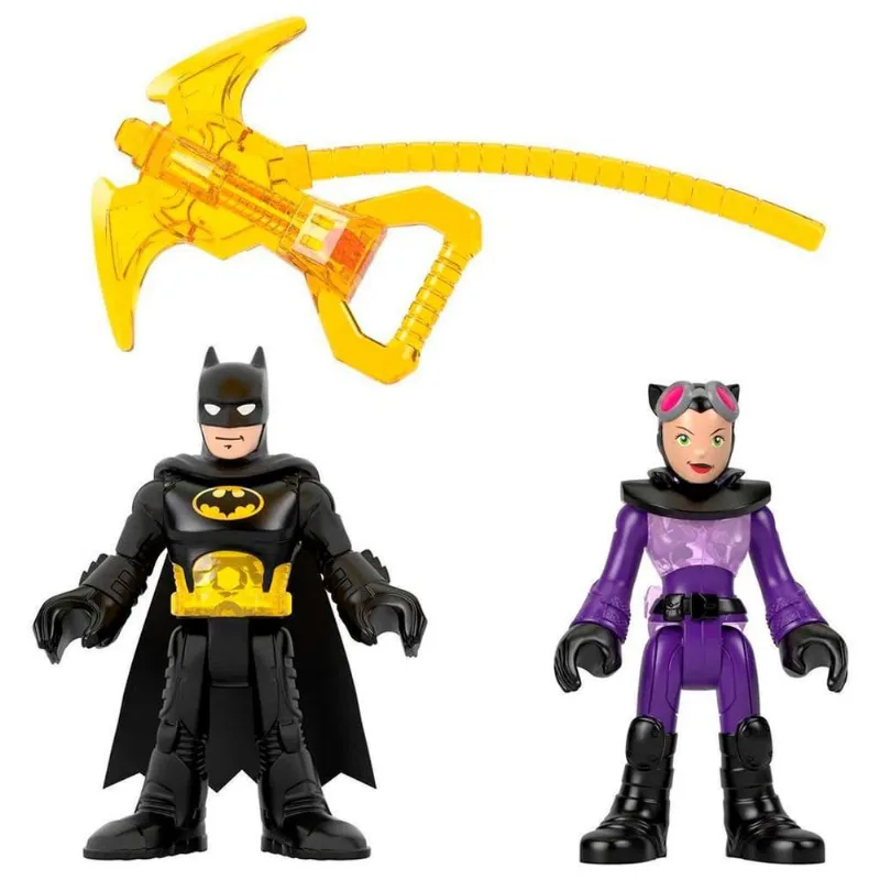 Mini Figuras Dc Imaginext Batman E Mulher Gato - Mattel