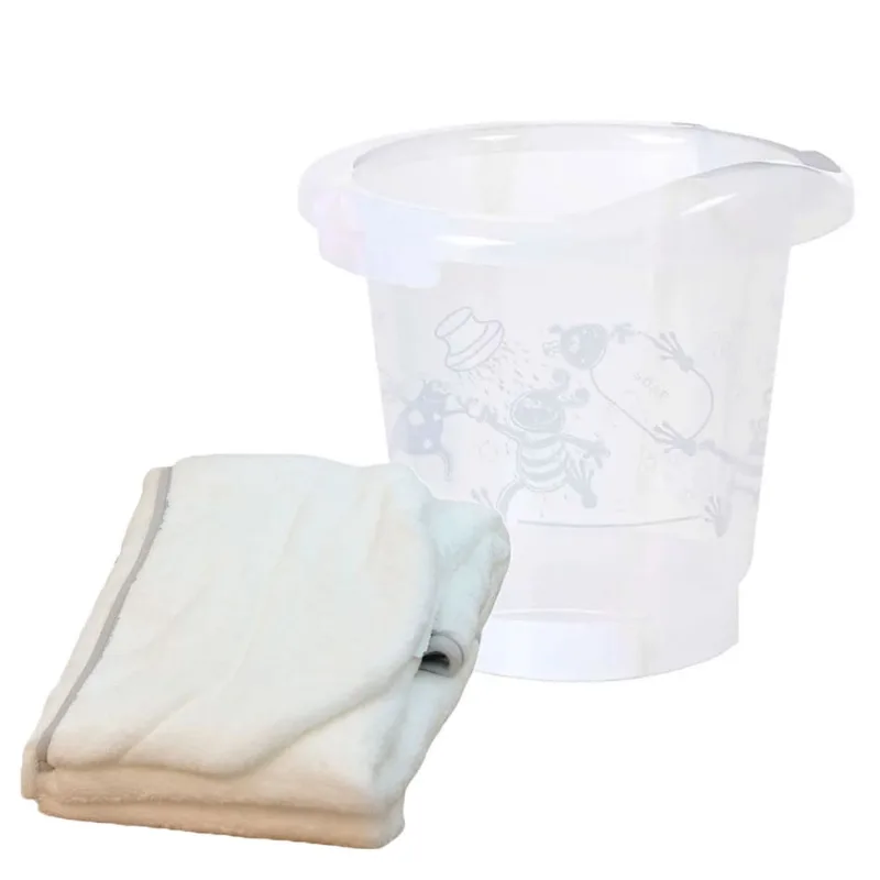 Banheira Ofurô Cristal Burigotto Com Toalha Cinza