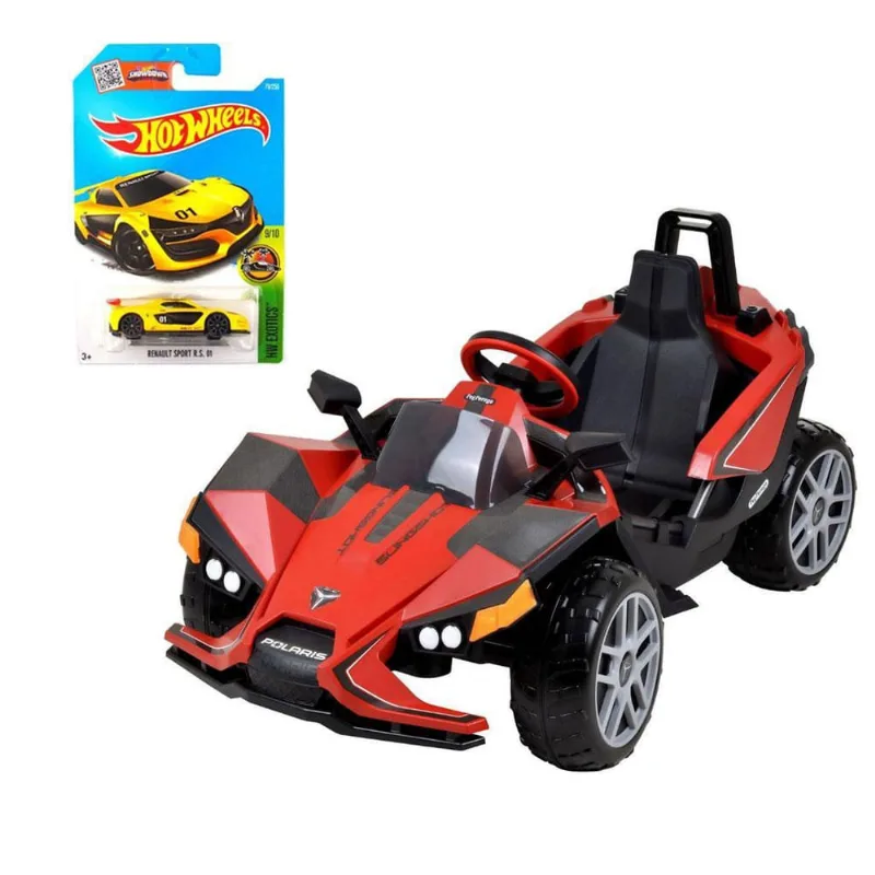 Kit Carro Elétrico Polaris Slingshot E Carrinho Hot Wheels
