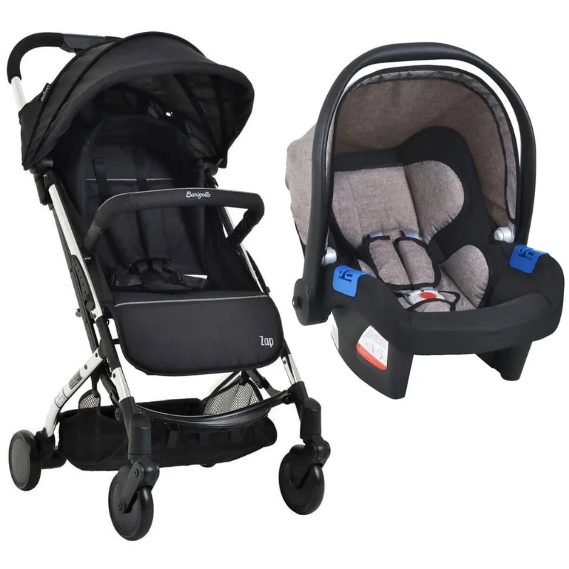 Carrinho de Bebê Zap c/ Bebê Conforto Touring X - Burigotto