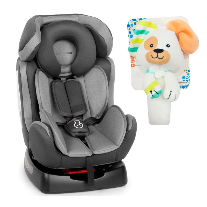Cadeira para Auto Luli Grafite e Buzininha Mima Cachorrinho