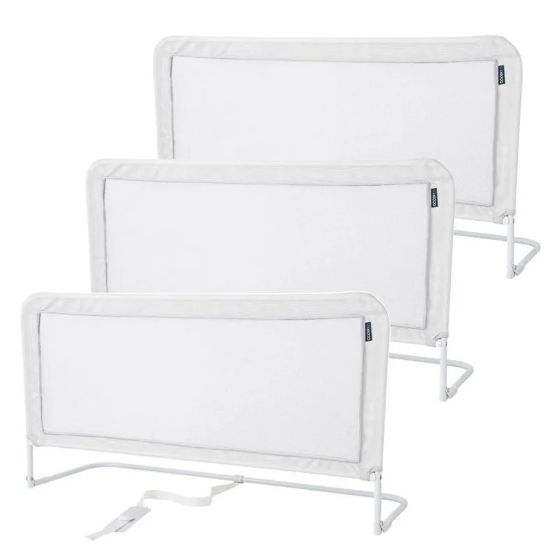 Kit 3 Grades De Proteção Para Cama Box Zucki Branco - Kiddo