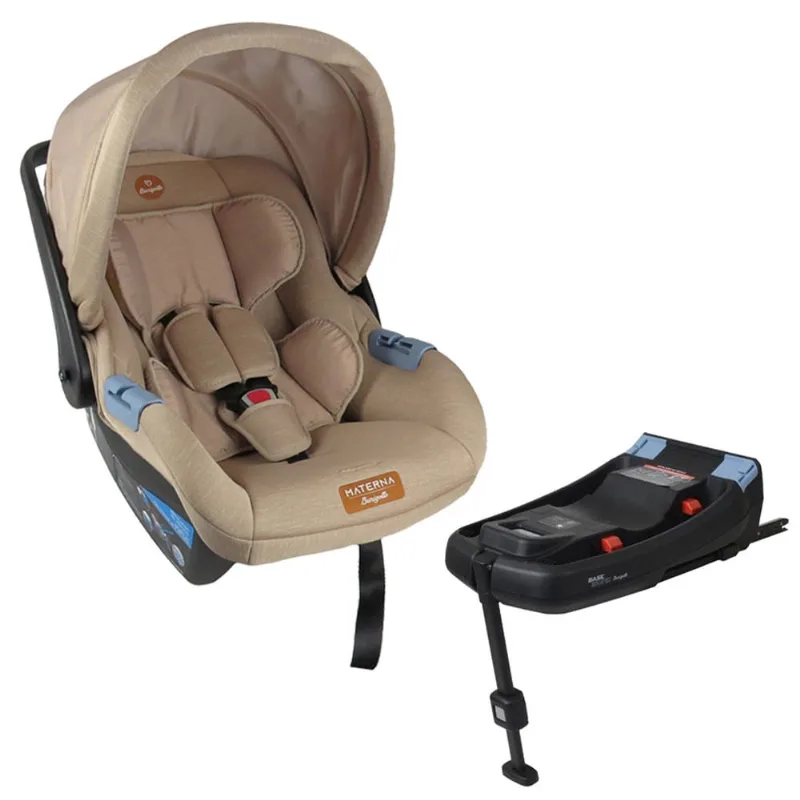 Bebê Conforto Materna Mon Amour e Base Isofix - Burigotto
