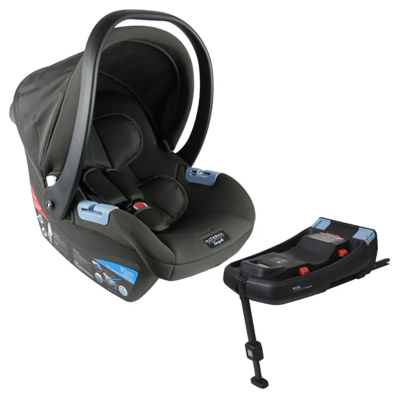 Bebê Conforto Materna Gray e Base Isofix - Burigotto