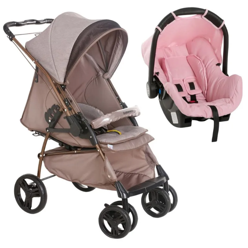 Carrinho de Bebê Maranello ii e Bebê Conforto Grid